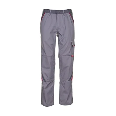 Abbildung von Planam 2321118 Highline Bundhose, Zink/Schiefer/Rot, Größe 118