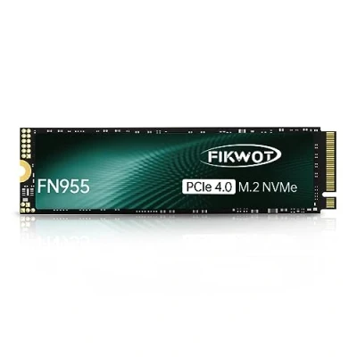 Abbildung von Fikwot FN955 1TB M.2 PCIe Gen4 Internes Solid State Drive mit Graphene Kühlaufkleber Bis zu 7350 MB/s, Dynamischer SLC Cache, Kompatibel Laptops und PC Desktops