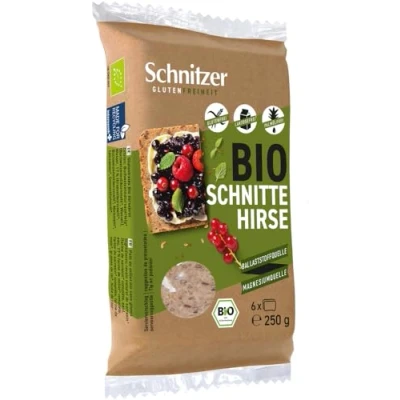 Abbildung von Schnitzer Hirsebrot Glutenfrei Bio (250 Gr) Reform Lebensmittel