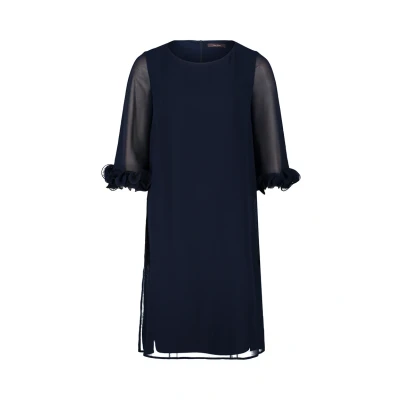 Abbildung von Vera Mont MIT RÜSCHEN Freizeitkleid, Damen, Größe: 36, Night sky