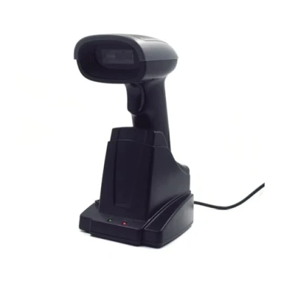 Abbildung von Ewent EW3440 Universal Laser 1D und 2D Optischer Barcode Scanner Leser mit Smart Dock USB Kabel für Computer/Notebook, Windows XP / 7/8 etc.