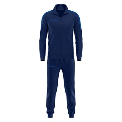 Abbildung von Givova Herren Tuta Revolution Sportoutfit, mehrfarbig (Blau), 4XL