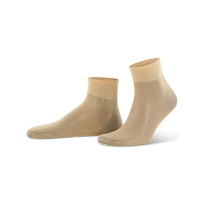 Abbildung von Nur Die Damen Söckchen Baumwollsohle Socken, Mandel, Einheitsgröße EU