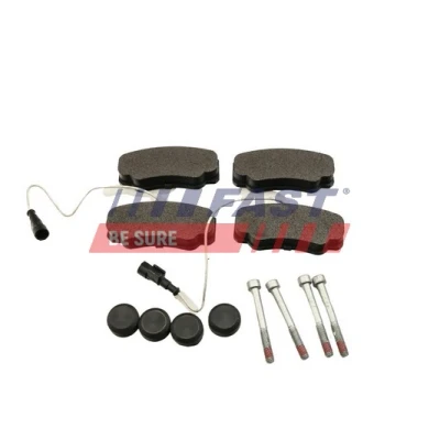 Abbildung von FAST FT29577 Bremsbelagsatz Hinterachse mit Bremssattelschrauben NISSAN: Cabstar, NT400 Cabstar