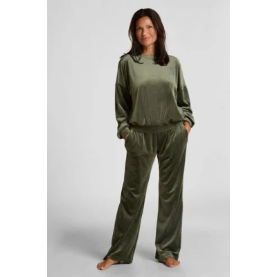 Abbildung von Hunkemöller Samt Pyjamahose