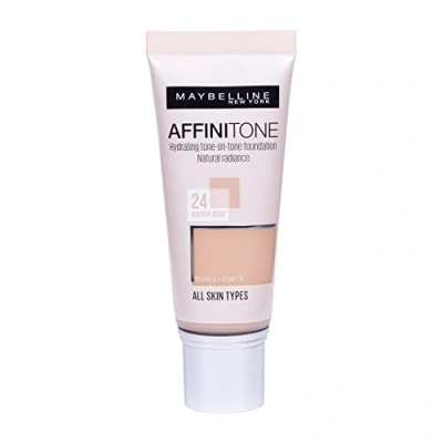Abbildung von Maybelline New York Affinitone Perfecting And Protecting Foundation With Vitamin E, Golden Beige&quot;24&quot;