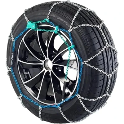 Abbildung von Veriga PC12 100 PRO COMPACT 12mm Schneeketten Satz (1 Paar= 2 Stück) manuelle Spannung für PKW