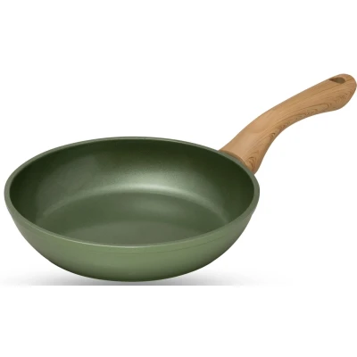 Abbildung von JUST VEGAN Bratpfanne &quot;CeraVegan&quot;, Aluminium, (1 tlg.), Pflanzliche Keramikbeschichtung, Induktion
