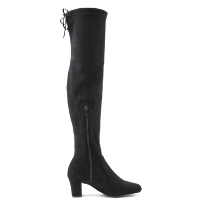 Abbildung von Lascana Stiefel Overknees, Damen, Größe: 36, Schwarz Schuhe