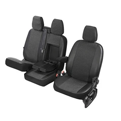 Abbildung von Sitzbezüge Viva passgenau geeignet für Iveco Daily VI 2014 2+1 Erste Reihe (1+2) 4D DV 3M ID 266