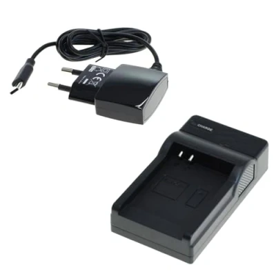 Abbildung von bg akku24 Ladegerät und Netzteil für Panasonic Lumix DMC FT5, DC FT7, TZ41, TZ55, TZ56, TZ57, TZ58, TZ60, TZ61, TZ70, TZ71 DMW BCM13E, BCM13