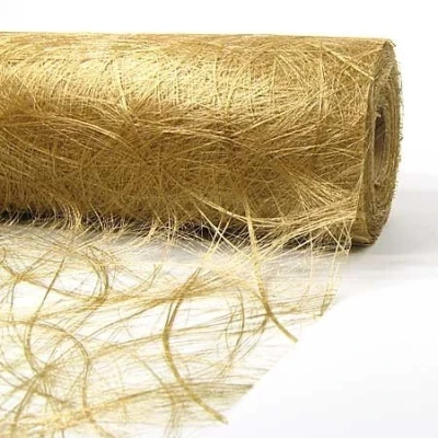 Abbildung von SIZOWEB Tischläufer 15cm breit x 10m lang Gold