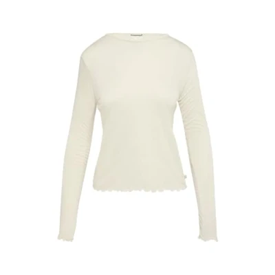 Abbildung von Jersey Shirt mit Glitzergarn beige M