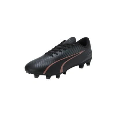 Abbildung von Puma Ultra PLAY FG/AG Fußballschuh Nocken, Herren, Größe: 42.5, Black/copper rose Schuhe