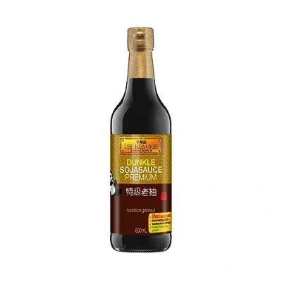 Abbildung von Lee Kum Kee Dunkle Sojasauce Premium Würzsauce auf Sojabasis 3 x 500 ml