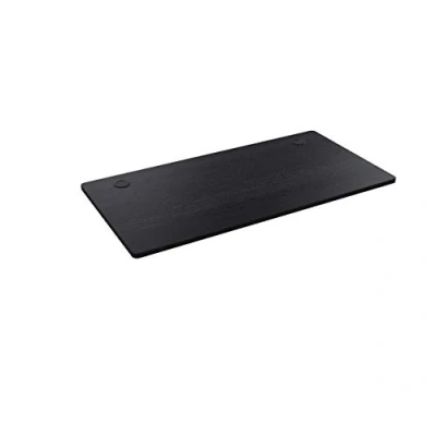 Abbildung von Hi5 Black 3D Rectangular Electric Height Adjustable Sit Standing Desk Top Only 120 60cm, RD1260 B Rechteckige (120x60) für Home Office Workstation Weiß (NUR Tischplatte), Metall, Schwarz, 12060cm