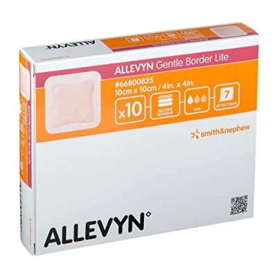 Abbildung von Allevyn Gentle Border Lite 10x10 cm Schaumverb.