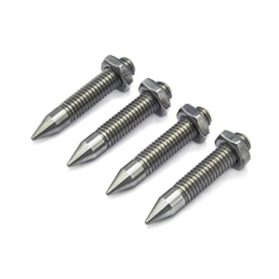 Abbildung von PrecisionGeek M6 Lebensmittelechter Edelstahl 304 Spikes, Box Spikes und schraubenmutter