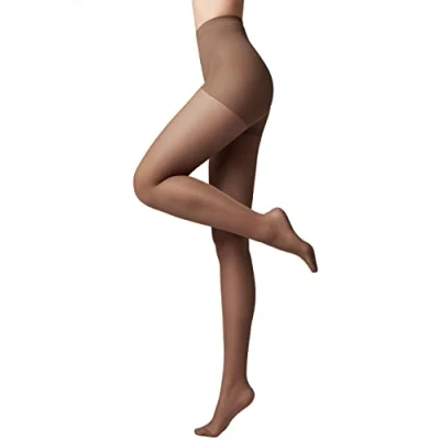 Abbildung von Conte elegant Damenstrumpfhose für empfindliche Haut mit Vitamin E ACTIVE SOFT Lycra 40 DEN Modellierende Wirkung Damen Feinstrumpfhose Strumpfhose Einfarbig Farbe Shade Größe 4