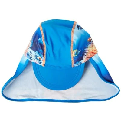 Abbildung von Playshoes Badekappe Kopfbedeckung Kinder,Unterwasserwelt,53cm