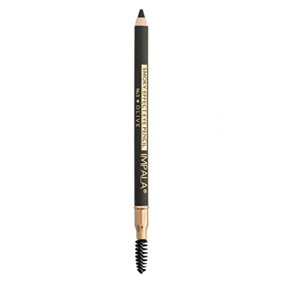 Abbildung von Impala Smoky Effect Kajal Augen Bleistift Farbe 03 Olivgrün Eyeliner Mattes Finish Cremige Textur, einfach aufzutragen Feuchtigkeitsformel mit Jojobaöl I Intensiv und langanhaltend