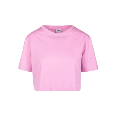Abbildung von Urban Classics Ladies Short Oversized TEE Tshirt basic, Damen, Größe: Large, Coolpink