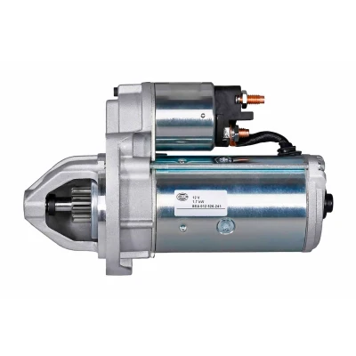 Abbildung von HELLA 8EA 012 526 241 Anlasser 12 1,7 11 MERCEDES BENZ: 190, C Klasse Limousine, SL Cabrio, SSANGYONG: Musso SUV