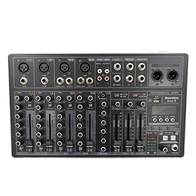 Abbildung von Thornton Axis 8 Kanal Mixer mit USB, Effekten, Bluetooth und MP3 Player