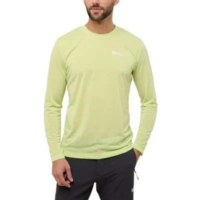Abbildung von Jack Wolfskin Herren Vonnan Ls M T Shirt, Cool Matcha, EU