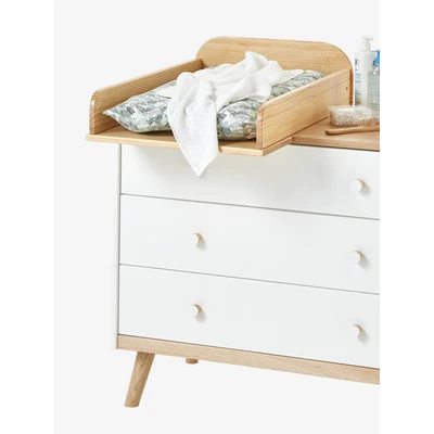 Abbildung von VERTBAUDETBaby Wickelaufsatz für Kommoden „Konfetti“naturONE SIZE