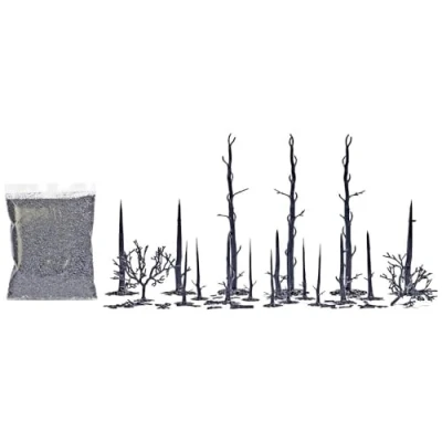 Abbildung von Busch Abgebrannter Wald 1854 Holzbaukasten 1 Set