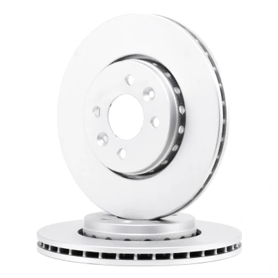 Abbildung von FERODO PREMIER DDF2350C Bremsscheibe 280 24 4 100 Belüftet beschichtet mit Schrauben RENAULT: TWINGO 2, MEGANE 2 Kombi, Coupe Cabriolet
