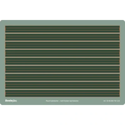 Abbildung von BRUNNEN Schreibtafel Lin. L1A Scolaflex, grün