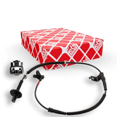 Abbildung von FEBI BILSTEIN 107582 ABS Sensor Vorderachse rechts mit Haltelasche 830 HYUNDAI: SANTA FE 2