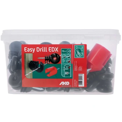 Abbildung von Ako Easy Drill Ringisolator inkl. Einschrauber 75 Stück