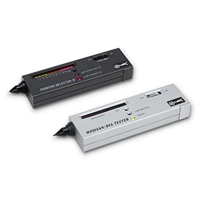 Abbildung von cultj Diamond Selector II+Moissanite/Diamond Tester Diamanttester Edelsteintester Schmucktester, hochpräzise professionelle Praxis Schmuck II Moissan Tester, Jewelry Gems Tool