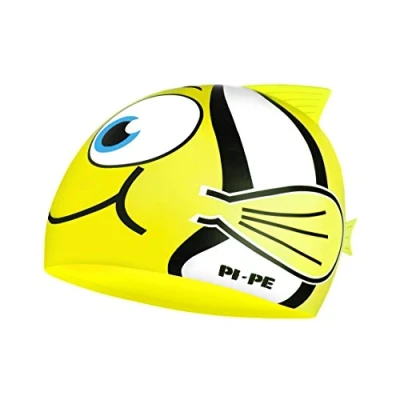 Abbildung von PI PE Kinder Badekappe Fishy Yellow, One Size