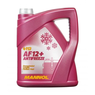Abbildung von MANNOL AF12+ Longlife MN4112 5 Frostschutz G12 Rot 38(50/50) OPEL: Astra H GTC, Omega B Caravan, Vectra Limousine, VOLKSWAGEN: Multivan (7HM