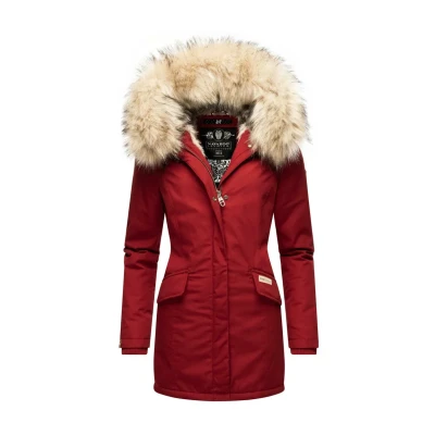 Abbildung von Navahoo Cristal Wintermantel, Damen, Größe: Medium, Dark red