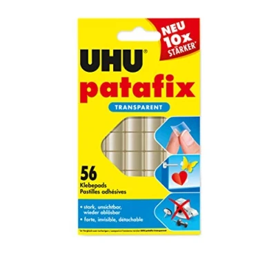 Abbildung von UHU Klebepad patafix transparent 56 Stück
