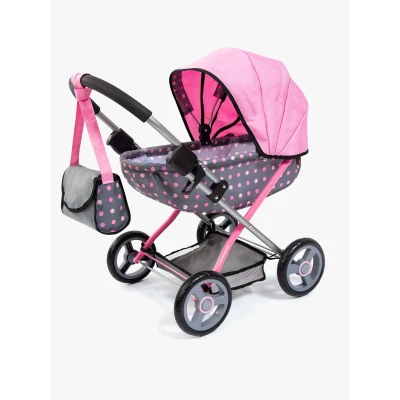Abbildung von Bayer Design Puppenwagen Cosy, Grau/Rosa