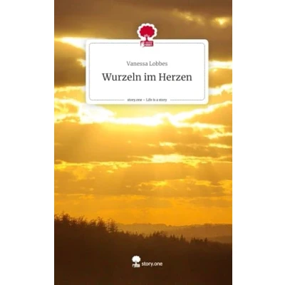 Abbildung von Wurzeln im Herzen. Life is a Story story.one