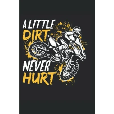Abbildung von Motocross Notizbuch: Notizbuch A5 Punktraster zum planen, organisieren und notieren