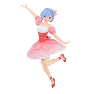 Abbildung von Furyu RE Zero Rem Cherry Blossoms Statuette PVC Trio Try It 21cm