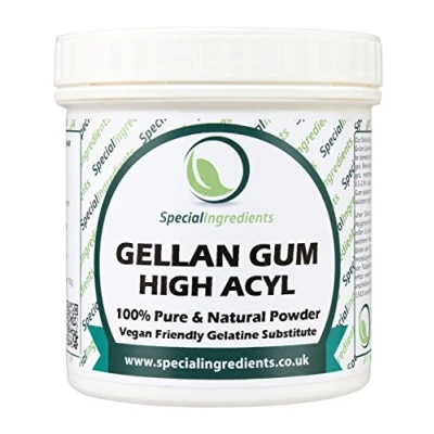 Abbildung von GELLAN PULVER LT100 (HOHER ACYLGEHALT) 100g HÖCHSTER QUALITÄT (DEUTSCHE ETIKETTEN UND ANLEITUNGEN)
