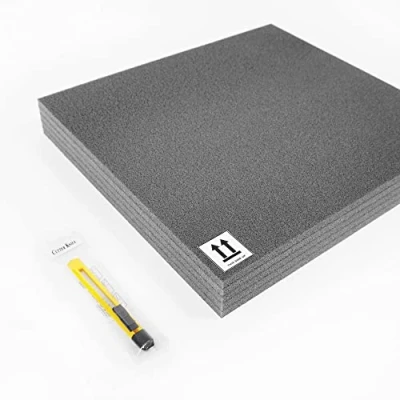 Abbildung von Adam Hall 19&quot; Parts KYOTO FOAM Inlay für 2HE Rackschubladen zuschneidbar, grau