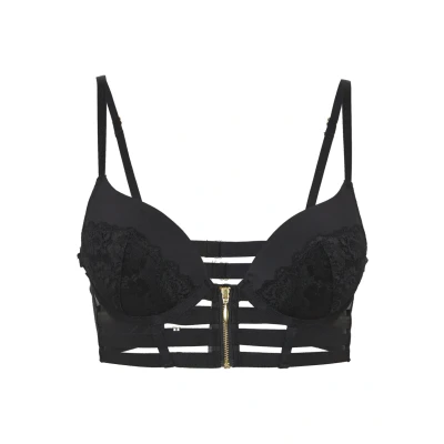 Abbildung von Lascana Bustier Pushup BH, Damen, Größe: 70C, Black