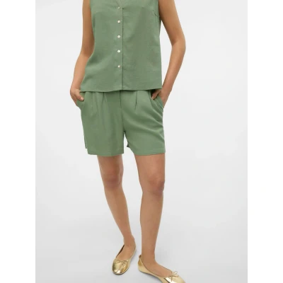 Abbildung von Vero Moda SHORTS &quot;VMJESMILO HW WVN GA NOOS&quot;, mit Leinen