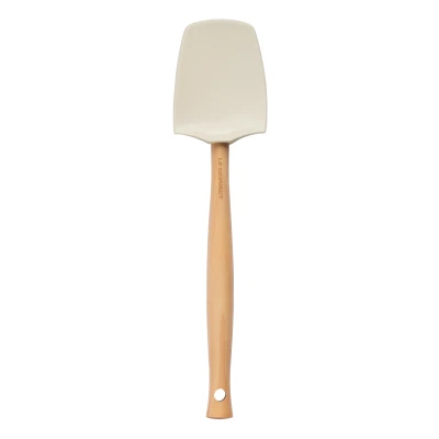 Abbildung von Le Creuset Großer Kochlöffel Craft aus Silikon, Meringue, 42104287160000