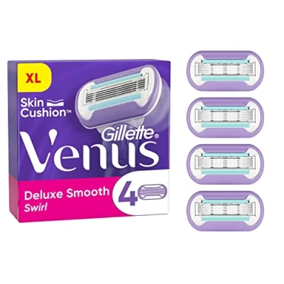 Abbildung von Gillette Venus Deluxe Smooth Swirl Rasierklingen 4 St.